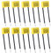 10 Stück Entstörkondensator - Sicherheitskondensatoren, LED Entstörer Kondensator, Entstörkondensator Radial bei Blinkenden Sicherheits, Lampen Entstörkondensator 0,22µF 275V AC X2 Radial