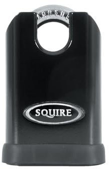 ALDRIDGE SS50CP5BX Squire 50MM Stronghold CS Padlock 5 PIN Boxed Steel, White