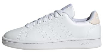 adidas Femme Advantage Basket, Cloud White Cloud White Putty Mauve S24, 36 2/3 EU