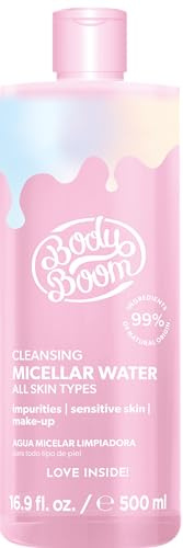 Bielenda Body Boom Mizellenwasser zum Abschminken für alle Hauttypen, reinigt, erfrischt und spendet Feuchtigkeit, stellt die Ausstrahlung der Haut wieder her, 500 ml