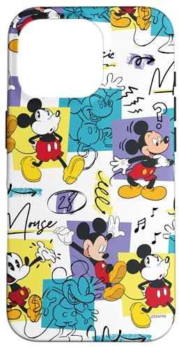 Disney Mickey Mouse Retro Classic Vintage Animation Designs Case for iPhone 16 Pro