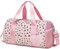 Borsa Danza Bambina Piccola Borsone Palestra Bambini per Sportive Sport Ginnastica Artistica Piscina Rosa