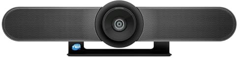 SIMPLETEK - Caméra de vidéoconférence tout-en-un | Webcam 4K avec objectif ultra grand angle, Zoom 5x | Microphone intégré