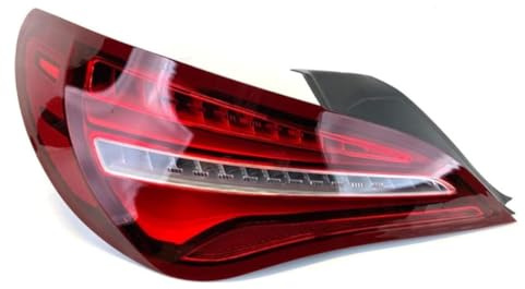 KUANDEDIAN Auto Rücklicht Rückleuchten für Benz CLA Class W117 CLA200 CLA220 CLA260 2016-2019, Heckleuchte Baugruppe Links/Rechts Wasserdicht Bremslicht Signal Lampe Ersatz Zubehör,A/Left