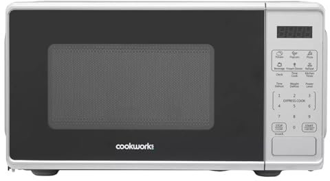 Cookwork 650W Digital Microwave - Silver