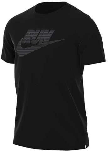 Nike Miler Dri-FIT kurzärmliges Laufoberteil mit UV-Schutz für Herren, IF9475