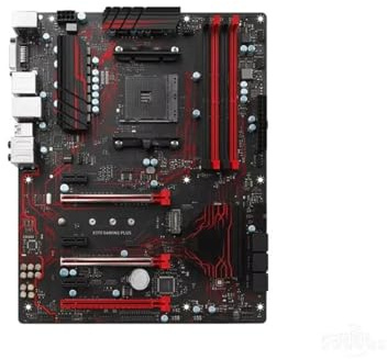 Placa Madre La Placa Base de la computadora de Escritorio Fit For MSI X370 Gaming Plus es Compatible con Ryzen de 1.ª a 5.ª generación.