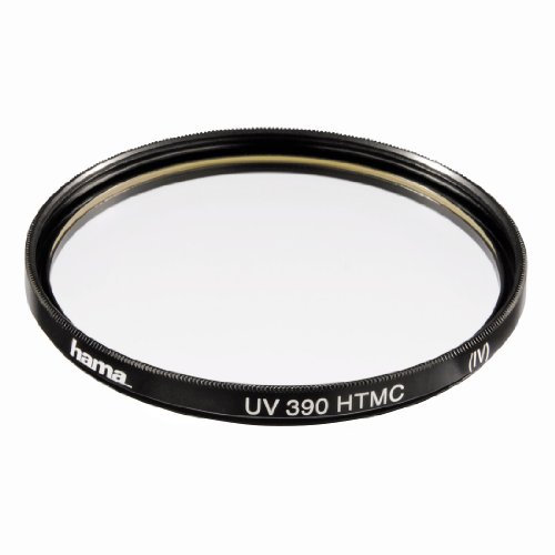 Hama - Filtro UV (390, HTMC, 86 mm), Color Negro