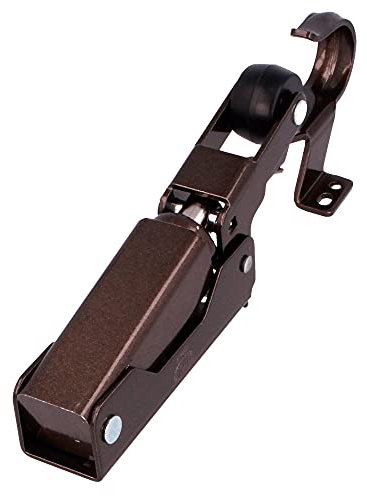 Amig - Retenedor de puerta - Cierre Hidráulico de Puerta - Fabricado en Aluminio - Medidas: 108 x 32 mm - Ideal para freno, tope o amortiguador de puertas - Color: Bronce - Peso Máximo 40 kg
