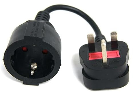 Adaptateur de Prise Secteur - Plug Europe Femelle/mâle UK
