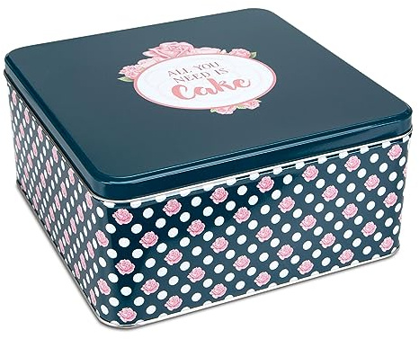 Städter Keksdose All you need is Cake 21x21x10 cm