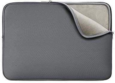 RAINYEAR 16 Inch Laptop Sleeve Soft Lining Protective Padded Carrying Case Compatible with New 16 MacBook M1 M2 M3 M4 Pro/Max for A2141 A2485 A2780 A2991 A3403 A3186(Gray,Upgraded Version)