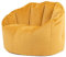 Icon Sirena Sitzsack Sessel für Erwachsene, Gelb, Flauschiger Samtstoff, Riesen Sitzsack Samt mit Füllung, Bean Bag Chair, Bequemer Sessel Wohnzimmer, Lounge, Schlafzimmer, Büro