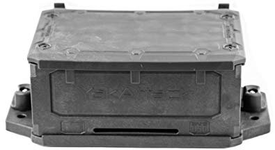 YakAttack CellBlok - Scatola batteria montata su pista per ecoscandagli, batteria a sgancio rapido e piattaforma di montaggio, adatta a GearTrac e alla maggior parte dei sistemi di pista per kayak