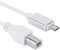 Câble Micro USB vers USB B 2Pcs, Câble Micro USB OTG vers Standard B, Piano électrique Ligne de Connexion Micro USB vers B-Type Support Tablet PC pour MIDI