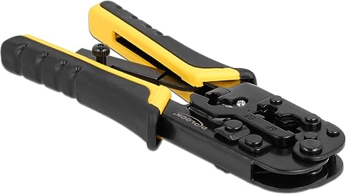 Delock Universelle Crimpzange mit Abisolierer