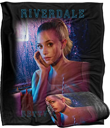 LOGOVISION Riverdale Silky Touch Kuscheldecke, Optimalweich, 152 x 127 cm
