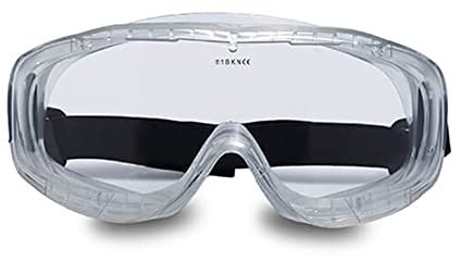 PEGASO Safety IRON 183.01 - Gafas protectoras antipolvo (lentes transparentes, 10 unidades)