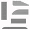 HUAYUWA Kehrschwellenstangen, Stufenrampe, Klettermatten-Set, passend für Ecovacs/Narwal/Roborock Roboter-Staubsauger-Zubehör (grau)