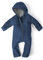 Ehrenkind® WALKOVERALL | Baby Wollwalk-Overalls aus Merino Schurwolle mit Reißverschluss | Walk Wolle Woll-Anzug für Kleinkind und Baby | Jeansblau Gr. 98/104