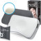 baenger Kopfkissen Set 50x30 cm (Oeko-Tex), orthopädisches Kissen aus High-Tech Memory Schaum mit extra Bezug, ergonomisches Nackenkissen mit Travel Bag, Seitenschläferkissen Nackenstützkissen Pillow