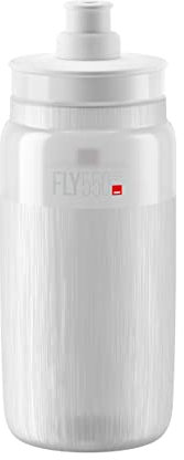 Elite S.R.L. Unisex – Erwachsene Elite Fly Tex Trinkflasche, Klar, 550ml