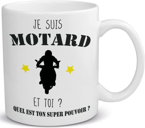 Générique Mug je suis motard et toi ? ... - Mug moto - mug sport - mug humour - idée cadeau à offrir ou à s’offrir