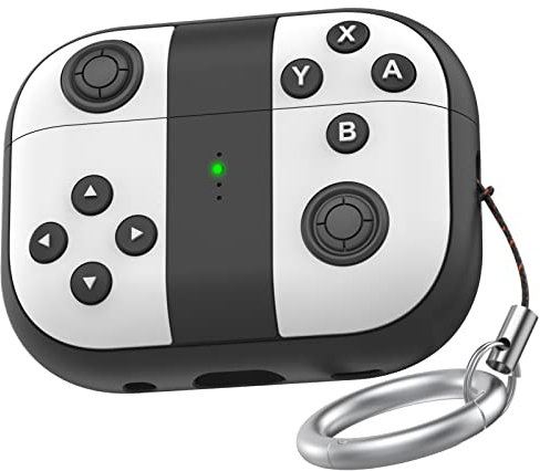 TRONWIN Silikon Airpods Pro Hülle Schutzhüllen Skin Gamepad Design für Airpods Pro 2022