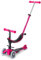 Micro | Trottinette Évolutive Mini Micro 3en1 Révolution | Trottinette 3 Roues | Guidon Réglable | 1 à 6 Ans | Rose