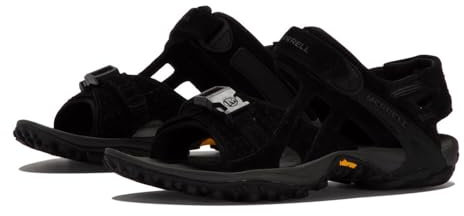 Merrell Kahuna Iii, Zapatillas de Deporte Exterior Mujer, Negro Beluga, 45 EU