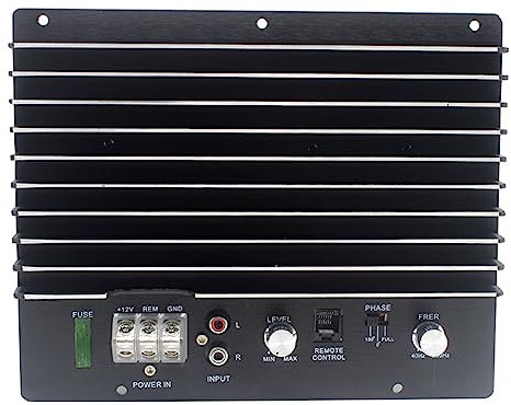 reamhome Amplificatore Audio per Auto Mono 12V 1500W Potente Modulo Amplificatore per Subwoofer per Subwoofer per Potenti