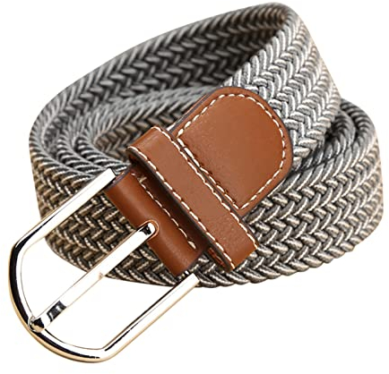 Unisex Gürtel Nylon Canvas Belt - Business Güertel Länge 130 cm Breit 3,8 cm Automatischer Schnallen Verstellbarer mit Arbeitsgürtel Stoff Herren Damen Universal Outdoor Güertel für Herre Schwarz