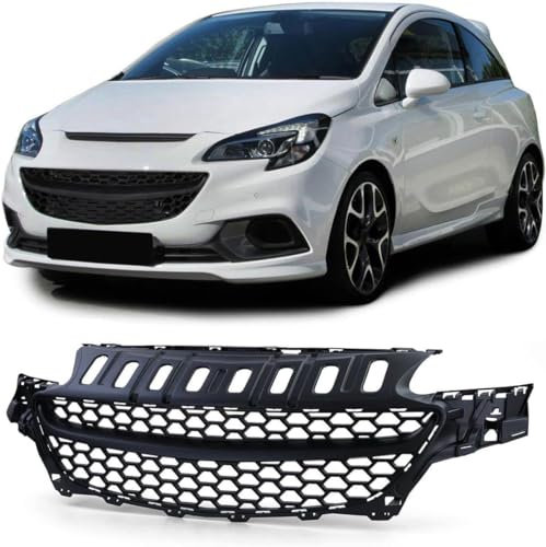 ORBHES Rejilla Delantera del Coche,Compatible para Opel Corsa E 14-19,Exterior del automóvil