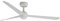 FARO BARCELONA 34272 - SFERA M Ventilador blanco DC