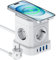 VOOMY Cube S6 Draadloze - Cargador múltiple para iPhone, iPad, MacBook Pro y Samsung Galaxy, Color Blanco