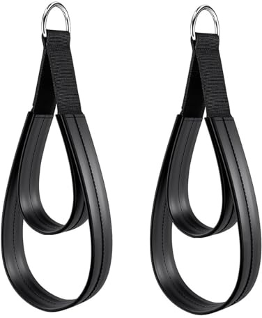 FANSHINUO 1 Paar Pilates-Gurte, D-Ringe, Übung, Doppelschlaufe, für Dehnübungen, D-Ringe