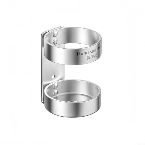 Wall Mounted Soap Dispenser Bottle Holder Hanger Stainless Steel Bathroom | Providing A Practical And Innovative Solution For Any Bathroom(1 Hole)