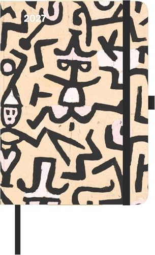 ArtDiary Paul Klee 2027: Buchkalender 16x22 cm - Wochenplaner mit Elastikband, Leseband, Stifhalter & internationalen Feiertagen für Klee-Fans & Kunstliebhaber