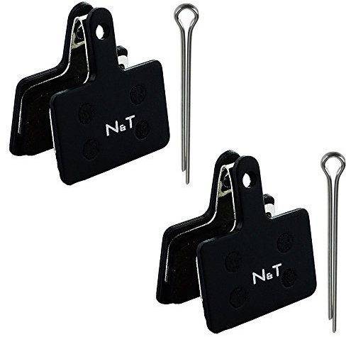 Noah And Theo 2 x nt-bp004/SM halb metallisch SCHEIBENBREMSEN BREMSBELÄGE Passform Promax Q6, DSK-909, DSK-915, Solve, Solve S, Solve ST, Lucid and Decode R