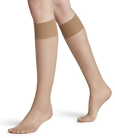 FALKE Seidenglatt Kniestrümpfe | transparent & glänzend
