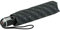 Knirps Regenschirm Taschenschirm Large Duomatic (Nimbus Black)