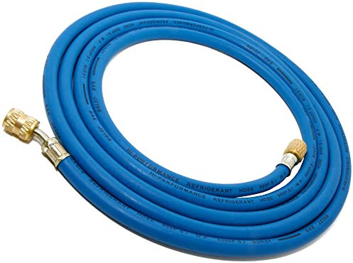 Klimaanlage Split R410a / R32 Füllschlauch 3,0m [1/4 SAE 5/16] blau