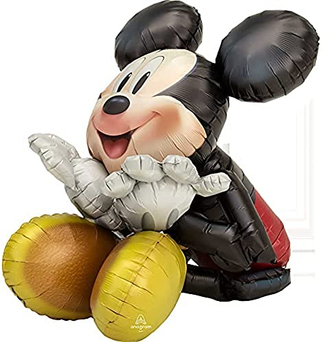 (PKT) AWK: Mickey Mouse Foil Airwalker Balloon P93 (25/63cm x 29/73cm)