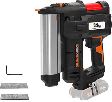 WORX, Grapadora Clavadora 20 V (S/bat), Multicolor, wx 840,9