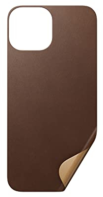 NOMAD Leather Skin Rustic Brown iPhone 13 Mini