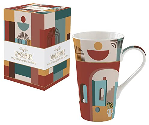Easy Life COFFRET 1 MUG GEANT 60CL EN PORCELAINE ILLUSION R1462#ILLU