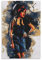 AIPHE Leinwand Bilder Kunst Amy Winehouse 60x90cm Kein Rahmen