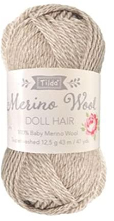DOLL HAIR BLONDE - Yarn for Doll Hair: Blonde: 12.5g - Tilda