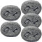 5PACK Steel Wool Fill Fabric DIY Kit for Mice Control, 13 Feet Coarse Wire Hardware Cloth, Mouse Gap Blocker Hole Filler for Block Holes, Wall Cracks, Pipeline, Siding, Vents in Garden House Garage