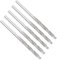 TOP-VIGOR 5Pcs 2.5mm Diamond Twist Drill Bit, Diamond Tipped Twist Drill Bit Set Masonry Drill Bits Rotary Tools for Wood Glass Stone Cutting